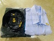 Maritime uniform with garrison belt and shoulder board set