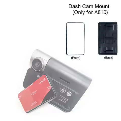 for 70mai Dash Cam Mount For 70mai Dash CamA810 4k Mount for A810 Dash Cam Smart 3M Film and Static