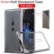 Sony Xperia 10 1 II 5 8 ZX4 Compact Ace L3 XA3 Ultra XA2 Plus XZ3 Case Shockproof Drop Proof Clear Soft TPU Case Cover