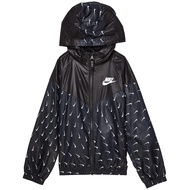 Nike Girl's Essentials Windbreaker Jacket (Toddler/Little Kids) Black 6X Little Kid