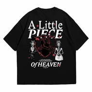 A Little Piece Of Heaven Oversize Cotton Combed Unisex T-shirt A7X T-shirt Short sleeve distro shirt
