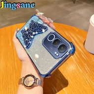 Jingsanc Cho Vivo Y19s/Vivo Y19s Pro vỏ điện thoại Sang Trọng Mạ Điện Long Lanh vỏ ốp lưng Với Khung