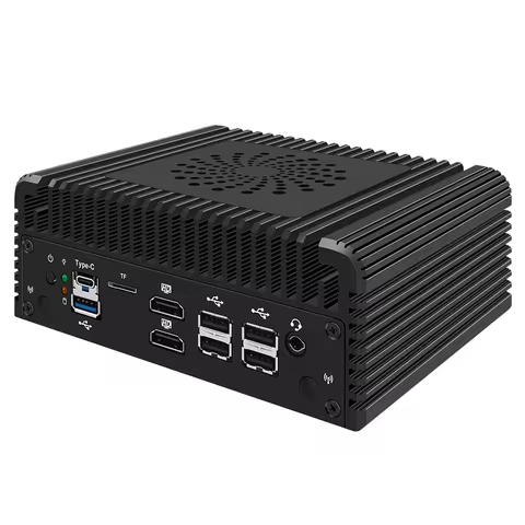 New Firewall Intel 3 N355 N305 Mini PC 2x10G SFP+ 2xi226-V 2.5G N150 N100 Soft Routing 2xNVMe DDR5 M