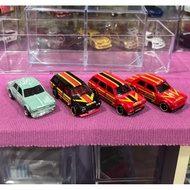 LOT (4 bj) Datsun 510 Wagon + Sedan Loose (Cantik / Takda paint chip)