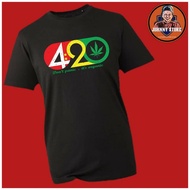 🔥READY STOCK 🔥420 DON'T PANIC , ITS ORGANIC🔥 Baju lelaki Short Sleeve Unisex T-shirt shirt round-Nec
