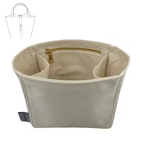 For Picotin 18 22 26 Insert Bags Organizer Makeup Handbag Organize Inner Purse Portable Base Shaper 