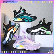Kids Shoes Kids Mesh Sports Shoes Boa Shoe Shoe Laces No Tie Air Soft Soled Boys Sneakers