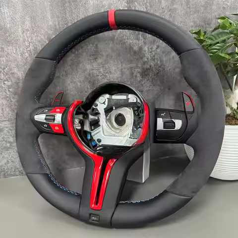 For BMW F10 F11 F20 F15 F25 F26 F30 F31 F32 F33 F34 F36 Alcantara M Sport Steering Wheel | Upgraded 