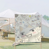 Inoue Toro CUTE Cat flag For Picnic Party Art Home Decoration Outdoor Camping Banner Gifts
