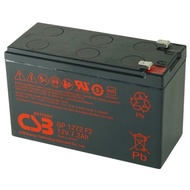 CSB GP 1272 12V 7.2AH F1&F2 VRLA/AGM/UPS/SLA,Auto-Gate/Alarm/Fire-Alarm Battery