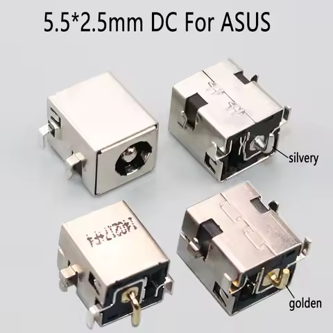 2-5PCS 5.5*2.5MM DC Power Jack DC Charging Port Socket Connector For ASUS K53E K53E-BD4TD K54L K54LY