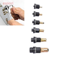 ESPOIR 6pcs Rivet Nut Tool Set, Carbon Steel Manual Rivet Nut Tool, Manual Carbon Steel Rivet Nut To