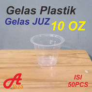 gelas plastik 10 oz/cup jus 10 oz