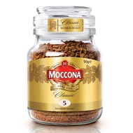 Moccona Classic Medium Roast Freeze Dried 5 Coffee 50g