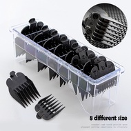 8pcs New Universal Hair Clipper Limit Comb Guide Attachment Barber Replacement