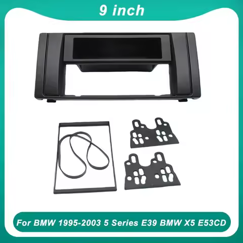 for BMW 1995-2003 5 Series E39 BMW X5 E53CD Frame X5 single-din CD player face frame 2DIN audio modi