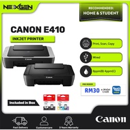 Canon Pixma E410 All In One Wired A4 Color Inkjet Printer / Print Scan Copy / Canon PG-47 CL-57 CL-57s