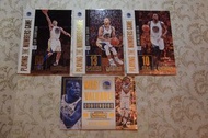 勇士 四巨頭 燙金 系列 套裝 STEPHEN CURRY KEVIN DURANT KLAY THOMPSON DRAYMOND GREEN Gold Foil Insert 4 Card lot 