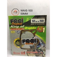 DREAM/WAVE-100 Block Gasket Copper 59MM>>FCCI<<