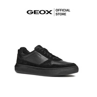 GEOX รองเท้าผ้าใบผู้ชาย รุ่น U DEIVEN - BLACK FW24 (U465WAC9999M_F4BKXX)