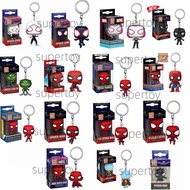 Funko Keychain Pop! Marvel Avengers: Spider-Man Gwen Stacy Peter Parker Iron Spider Spiderman Mysterio Green Goblin Action Figure