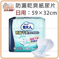 【10片】包大人成人紙尿片/日用紙尿片/老人尿不濕 /替換式尿片 /長者尿片 /失禁護墊 | 長者護理  失禁護理  全效防漏 男女通用-平行進口