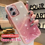 Oppo A79 5G 2023 Bling Glitter Casing Soft Silicone Transparent Phone Case For Oppo A79 5G OppoA79 A