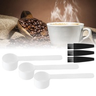 moonbase Aramox Coffee Measuring Spoon ABS Scoop 4g 8ml Brush Kit with Cleaning Reusable for Home Of
