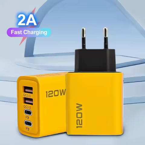 2 USB 2 Type Multi Port Wall Charger USB PD Adapter For Xiaomi iPhone 13 12 for Samsung Mobile Phone