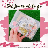 [READY STOCK] 110 ITEMS IN ONE  PACK JOURNAL STARTER KIT AESTHETIC / JOURNAL SET TO GO BY AK_GIFTBOX