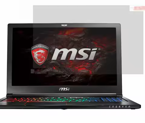 3pcs/pack Clear/Matte for MSI GS63VR Stealth Pro gs63 vr GS73 GS73VR GE62 GS62 GL62 15 17 Notebook L