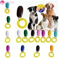 CURTESY Pet Tranining Clicker, Portable Plastic Dog Clicker Toys, Pet Supplies Multiple Colors Profe