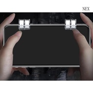 NEX Metal 1 Pairs Transparent Mobile Trigger Mobile Game Controller Mobile Joystick