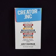 Original Book • Creator Inc - Book for Animator / Designer / Content Creator / Photographer