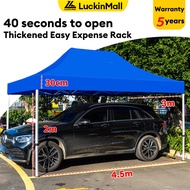10 x 10 Night Market Canopy Camping Tent Frame 8 x 8 Kanopi Penuh Khemah Rangka Besi Pasar Malam