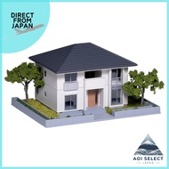 KATO N Gauge House with Garden 2 White Diorama Supplies 23-404D