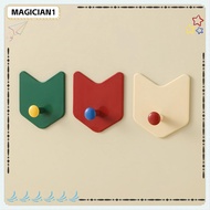 MAGICIAN1 3Pcs/Set Strong Adhesive Hook, Dopamine Arrow Shape Door Hook,  Multi-functional Punch-fre