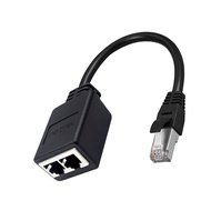 [Hot K] RJ45 network cable splitter for 7 Type 1 point 2 adapter network extender CAT6/CAT5 RJ45 simultaneous Internet IPTV broadband