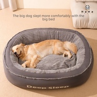 Spring And Summer Dog Pet Bed Golden Retriever Medium Large Dog Bite-Resistant Removable Washable Four Seasons Universal Dog Bed Dog Mat Pet Supplies cat bed Pet Bed