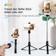 EAR -006 Tripod Ecle Selfie Stick Bluetooth Remote Tongsis Original 3