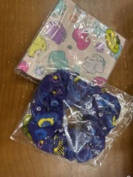 Naraya可愛大象圖案髮圈連頭箍