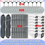 Fit For Dreame L10s Pro Ultra Heat RLL82CE, Dreame X30 Ultra, Mova E30 Ultra Parts Main Side Brush F