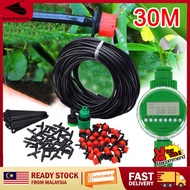 HOT💦25/30M DIY Garden Micro Drip Irrigation System Plant Flower Watering Kit Auto Water Irrigation D