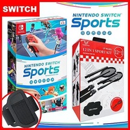 任天堂 Switch Sports 運動(台灣公司貨-中文版)+全運動體感配件組