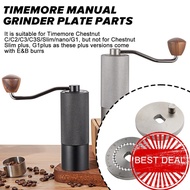 Hand Cranked Bean Grinder Adjustable Hand Segment C/c2/c3/c3s/slim/nano/g1 Chestnut Z0w5