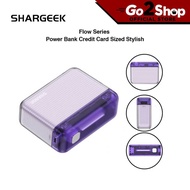 Shargeek Flow Series 10,000 mAh Power Bank Credit Card Sized Stylish