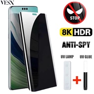 Matte Anti-Spy Privacy UV Tempered Glass Screen Protector For Huawei Mate 60 50 40 30 20 Pura 70 P60 P50 P40 P30 Nova 11 Ultra 10 9 8 7 Pro+ Pro Plus 4G 5G 2024