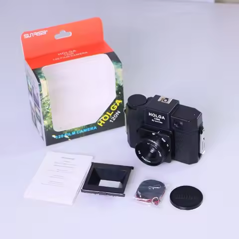 Classic Holga 120 Film Camera Colorful Profesional 120N Medium Format Camera Lomography Lomo For Kod
