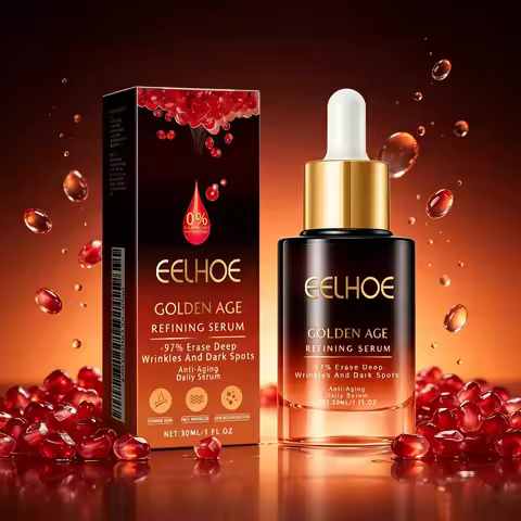 EELHOE 30ml Golden Age Essence Lightens fine lines, tightens skin, hydrates and moisturizes facial e