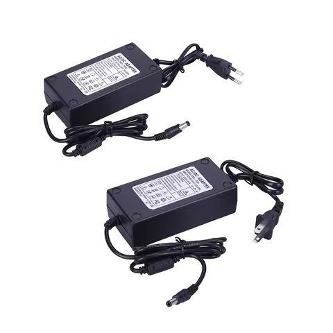 AC DC Switching Power Supply Adapter Overload Protection AC To DC Charger Adapter EU/US Plug for Dis